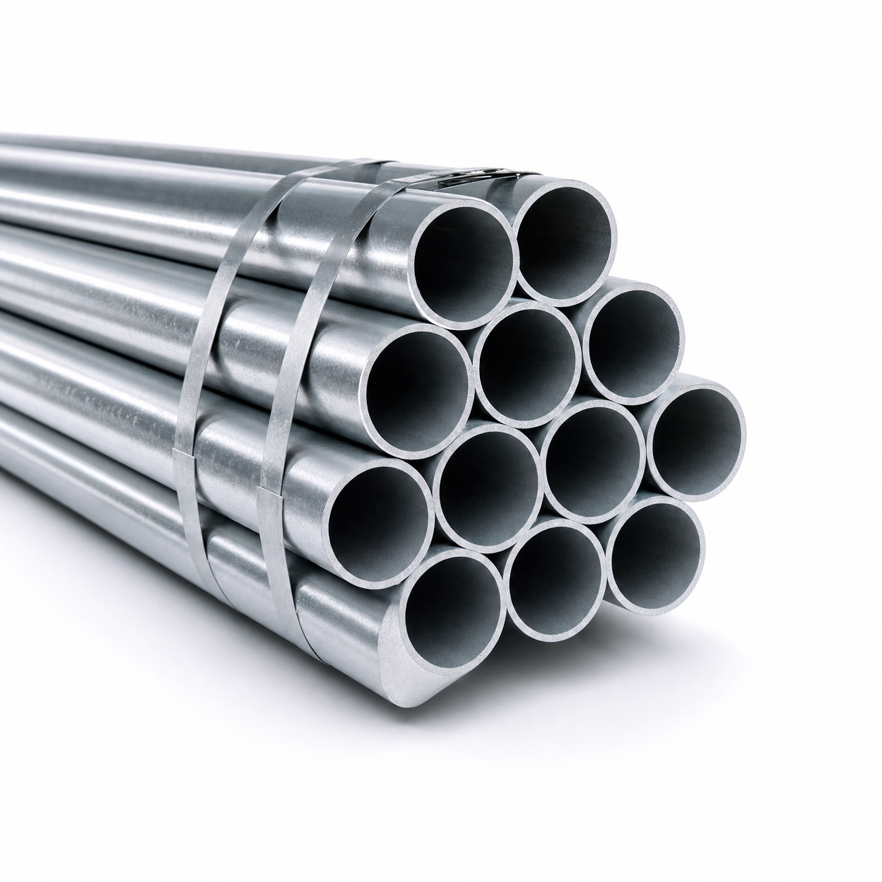 Galvanised round steel tubing carport posts hollow section