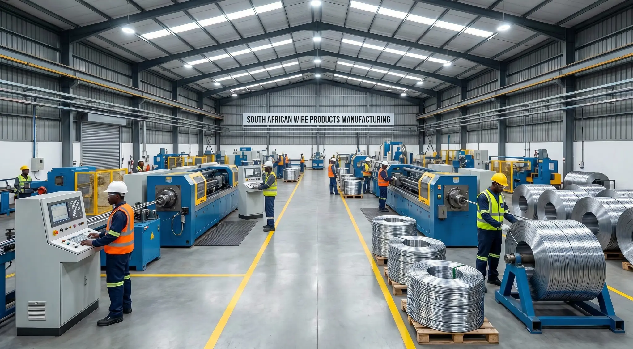 Peninsula Wire Products manufacturing facility in Maitland, Cape Town